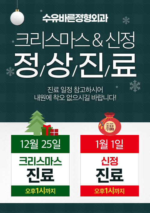크리스마스&신정
